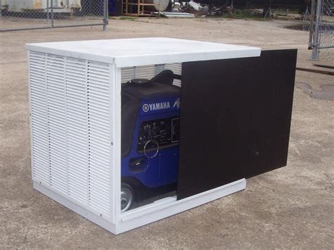 portable generator enclosure metal|aluminum portable generator storage box.